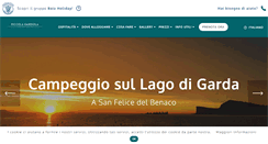 Desktop Screenshot of campinglagardiola.com
